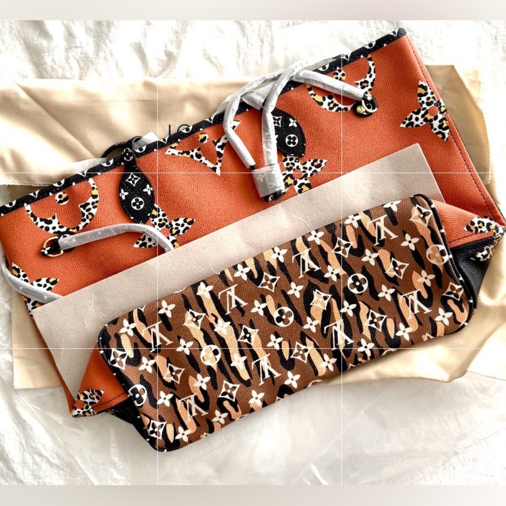 👑✅PRICE FIRM✅ Stylish Jungle Print Large Tote Bag. Brand new! - Picture 9 of 16